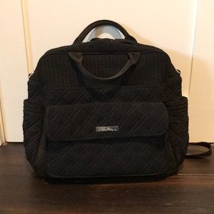 Vera Bradley Black Diaper Bag